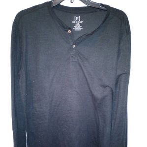 George, dark gray long sleeve pullover